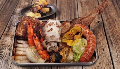 [BBQ PKG] Ocean Suite A Type + BBQ Platter for 2 + 2 Park Ticket (During One Stay)