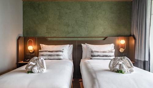 Family Twin Room, 1 Bedroom, Bathtub