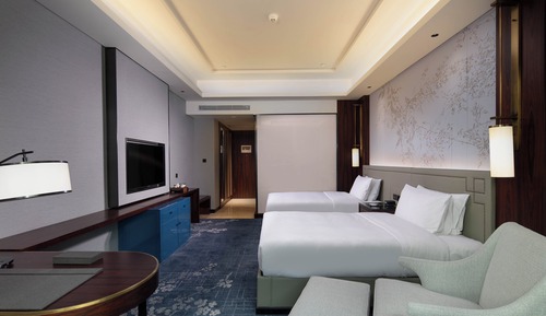 Standard Room, 2 Double Beds, Club Lounge Access