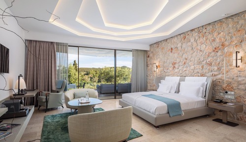 Deluxe Room with Terrace and Sea View