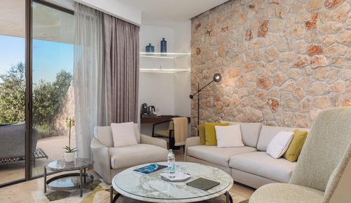 Luxury Suite with Terrace and Sea View