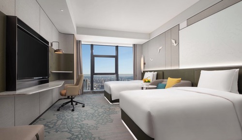 Standard Room, 2 Twin Beds, City View