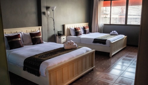 Family Double Room, Non Smoking, City View