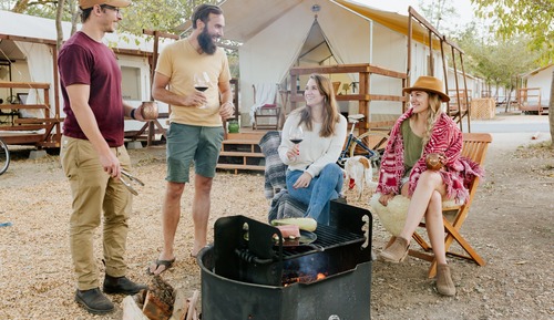 Standard Tent, 2 Queen Beds