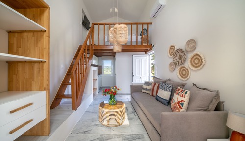 Double Room, Multiple Beds, Sea View, Mezzanine (09)