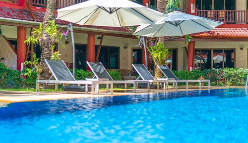 Superior Apartment, 3 Bedrooms, Pool View