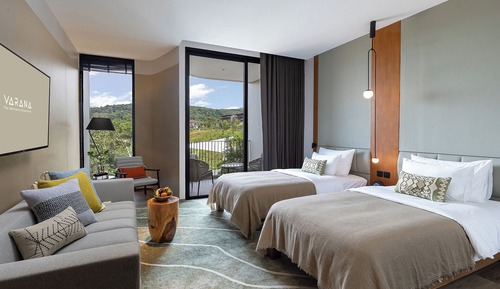 Luxe Mountain View Twin with NAAM Wellness (hydrotherapy)