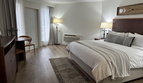 Basic Room, 1 King Bed, Patio