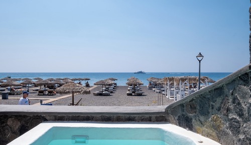 Junior Suite, Multiple Beds, Hot Tub, Sea View