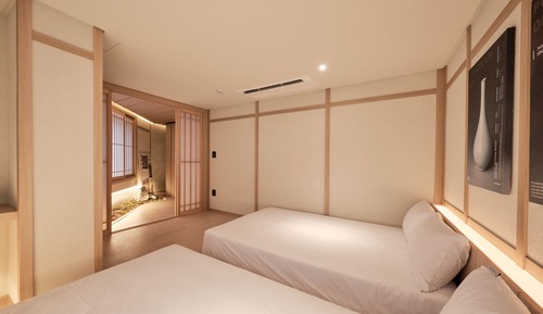 Wood Suite Double Bathroom