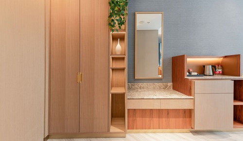 Qiu Ye Twin bed room