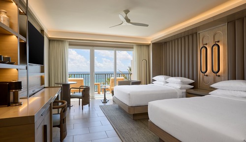 Deluxe Room, 2 Queen Beds, Non Smoking, Balcony (Oceanfront)