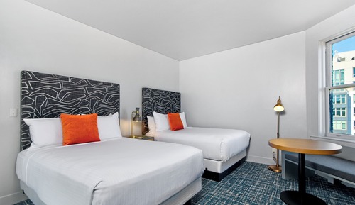 Executive Room, 2 Queen Beds, Non Smoking, City View