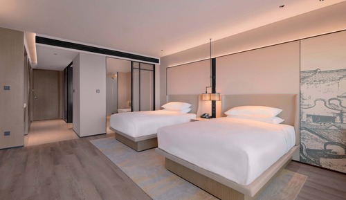 Room, 2 Double Beds, Smoking, Harbor View