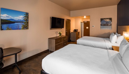 Standard Room, 2 Queen Beds, Refrigerator & Microwave, View