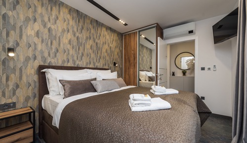 Deluxe Apartment, 2 Bedrooms, Terrace, Sea View