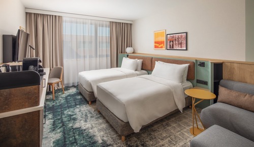 Club Room, 2 Twin Beds, Accessible, Club Lounge Access (Club Lounge Access)