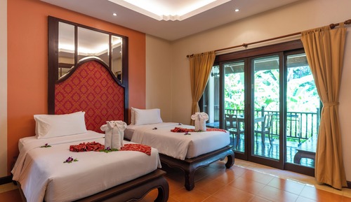 Spa Villa Twin bed