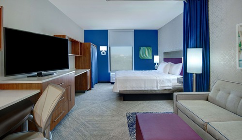 Studio, 1 King Bed, Accessible, Non Smoking (Hearing)