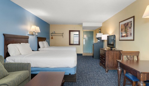 Standard Room, 2 Queen Beds, City View (No pets allowed)