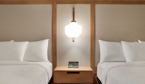 Standard Room, 2 Queen Beds, Non Smoking (Mobility Accessible, Roll-in Shower)