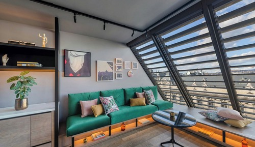 Loft, 1 King Bed, Non Smoking, City View (City View)