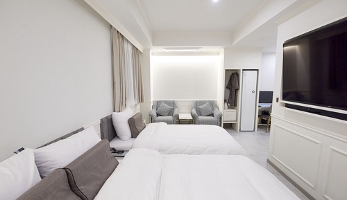 Premium Quadruple Room, 2 Double Beds