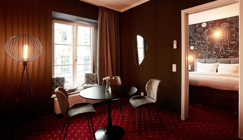 Superior Double Room, Balcony, Courtyard Area