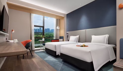 Standard Room, 2 Twin Beds, River View