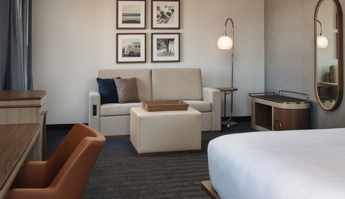 Room, 1 King Bed with Sofa bed (Hearing Accessible)