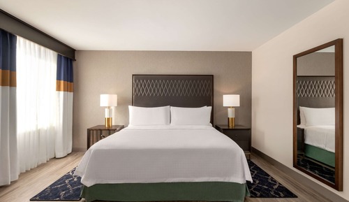 Studio, 1 King Bed, Accessible (Mobility & Hearing, Roll-in Shower)