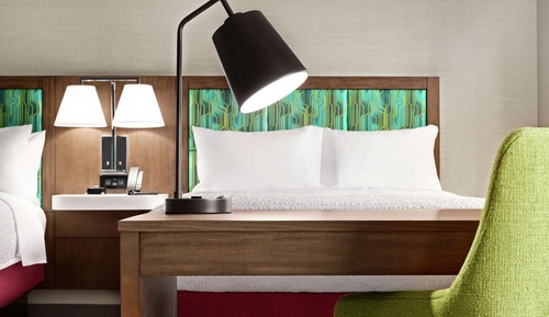 Studio Suite, 2 Queen Beds, Accessible (Mobility & Hearing, Roll-in Shower)