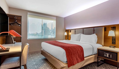 Standard Room, 1 King Bed, Accessible, Non Smoking (Roll-In Shower)