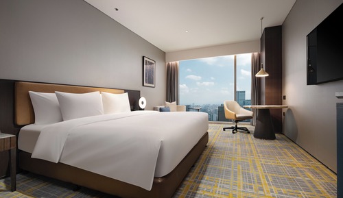 Standard Room, 1 King Bed, City View