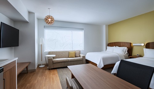 Studio, 2 Double Beds, Non Smoking (Hearing Accessible)