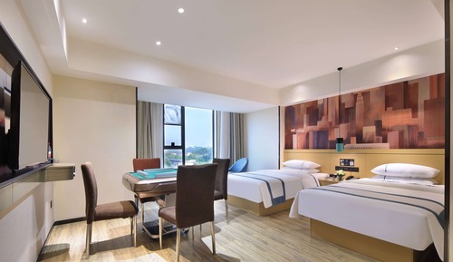 Room, 2 Twin Beds, Smoking
