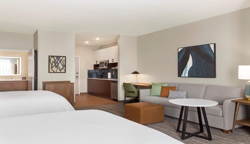 Studio Suite, 2 Queen Beds, Kitchen (Walk-In Shower)
