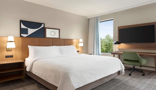 Studio Suite, 1 King Bed, Kitchen (Walk-In Shower)