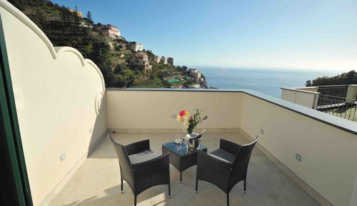 Deluxe Double Room, Balcony, Sea View