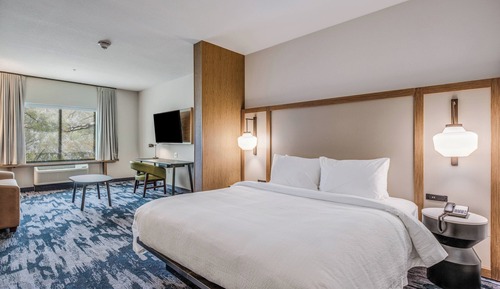 Suite, 1 King Bed with Sofa bed, Non Smoking (Hearing Accessible)