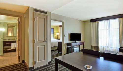 Two room suite king bed smoking