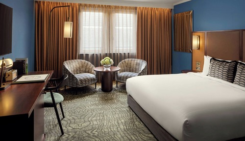 Deluxe King Bedroom, Guest room, 1 King, Barlow House