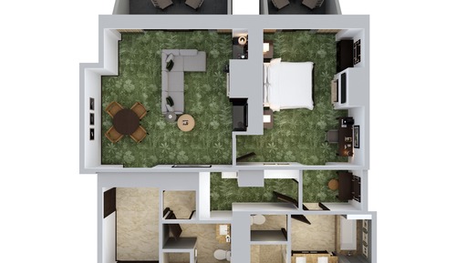 Suite, Accessible, Resort View (with Fire Pit)