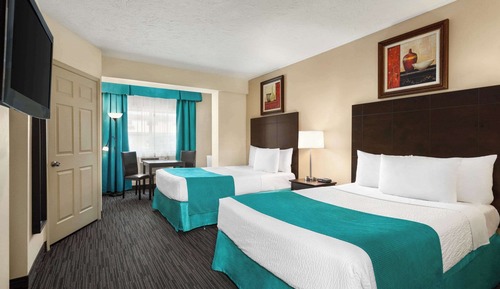 Room, 2 Double Beds, Non Smoking, Refrigerator