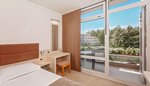 Superior room with balcony sea view