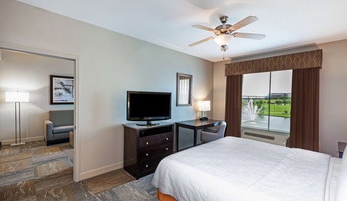Suite, 1 King Bed, Accessible (Roll-in Shower)