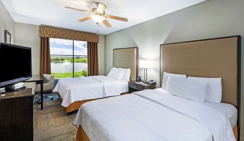 Suite, 2 Queen Beds, Accessible (Hearing)