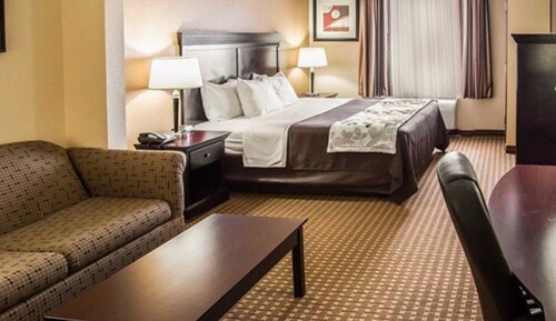 Suite, 1 King Bed with Sofa bed, Accessible, Non Smoking