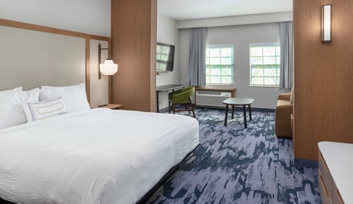 Suite, 1 King Bed with Sofa bed