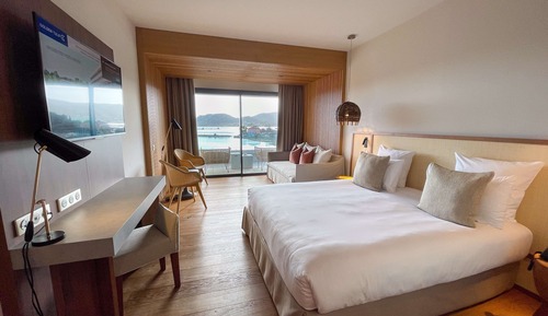 Junior Suite, 1 King Bed, Balcony, Sea View